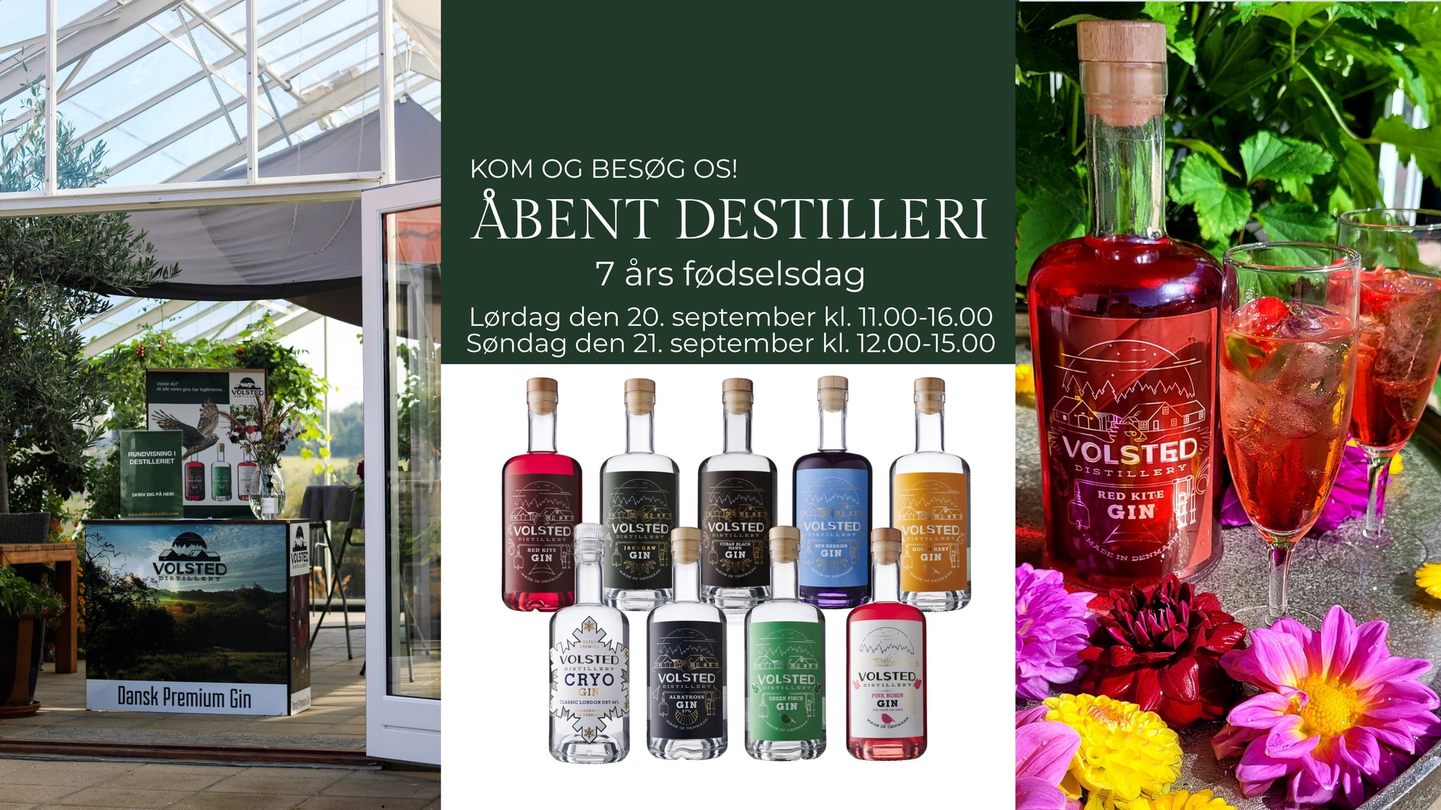 Åbent destilleri 20. og 21. september 2025