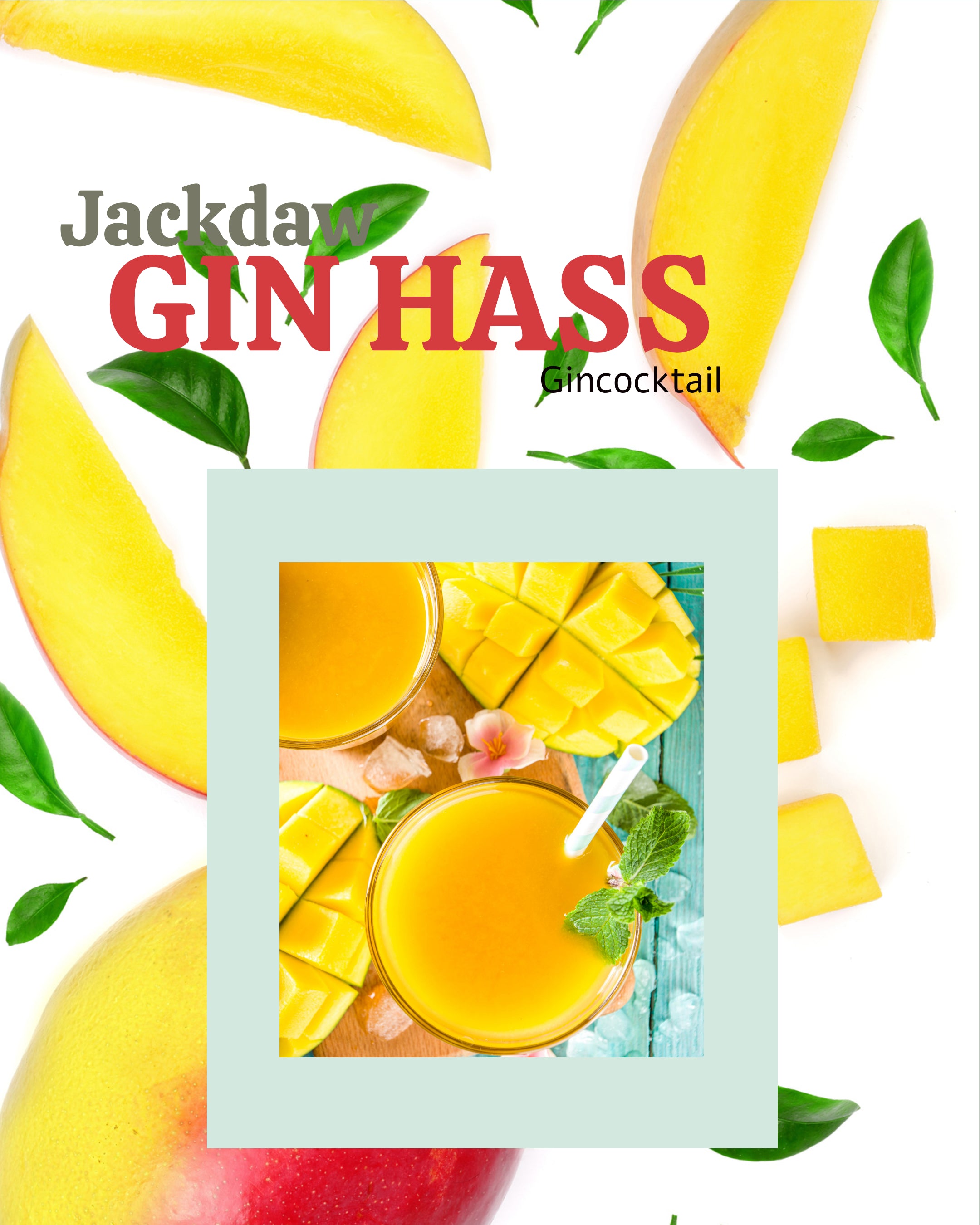 Jackdaw gin - GIN HASS cocktailpakke