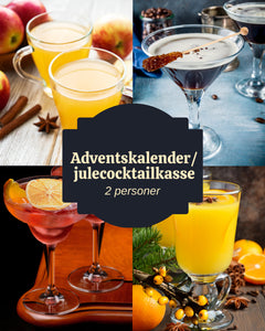 NYHED! Julecocktailkasse - adventskalender 2024