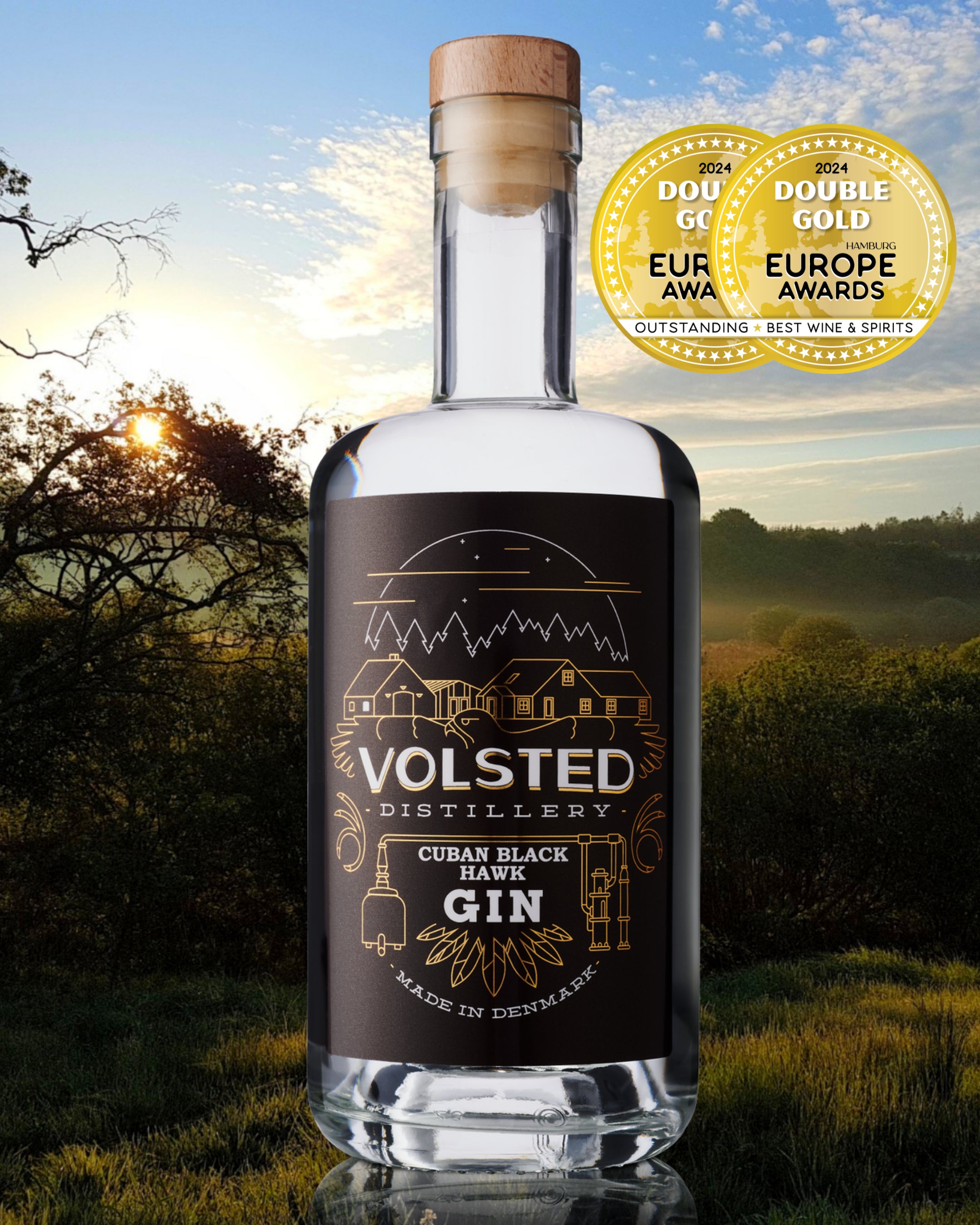 Cuban Black Hawk Gin