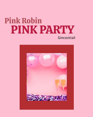 Pink Robin gin - PINK PARTY cocktailpakke 🍸