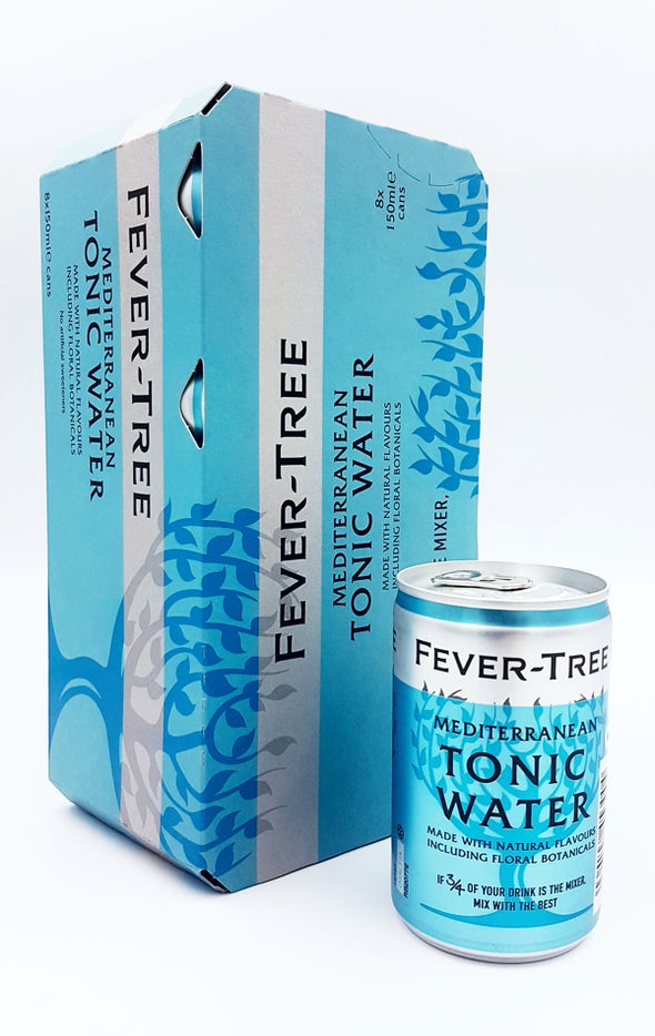 Fever Tree Mediterranean Tonic 8 x 150 ml dåse Volsted Distillery
